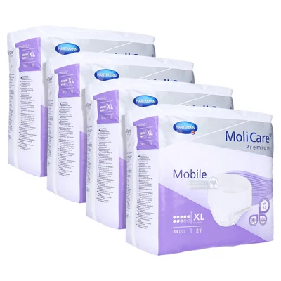 Abbildung von Molicare Premium Mobile 8 Tropfen Gr.XL 4X14 St