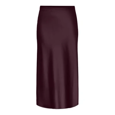 Abbildung von YAS Yaspella MIDI Skirt Alinienrock, Damen, Größe: XS, Winetasting
