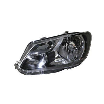 Abbildung von TYC 20 12474 05 2 Scheinwerfer links H4, P21/5W mit Tagfahrlicht für Rechtsverkehr Elektromotor VOLKSWAGEN: Caddy 3 Kastenwagen, Kombi