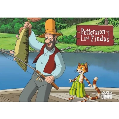 Abbildung von DUMONT Pettersson &amp; Findus 2025 Wandkalender, 42x29,7cm, Kalender von Sven Nordqvist, mit schönsten Szenen und Kater