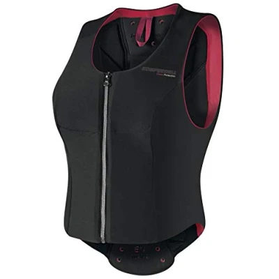 Abbildung von Komperdell Rückenprotector Flexfit Lady Schwarz/Koralle