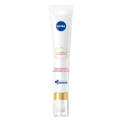 Abbildung von NIVEA Cellular Luminous630 Anti Flecken Augen Creme, 15 ml, Kontur gegen Falten, und Augenringe, Hyaluronsäure für einen entspannten Look