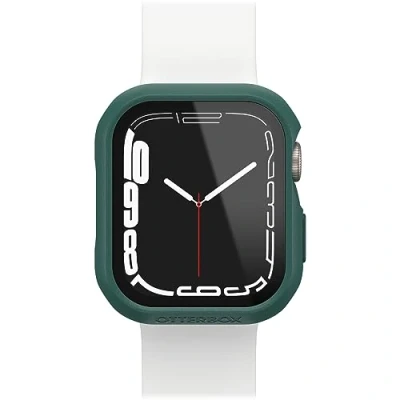 Abbildung von OtterBox Eclipse Bumper mit integrierter Displayschutzglas für Apple Watch Series 9/8/7 41mm, gehärtetes Glas, stoßfeste, sturzsichere und schlanke Schutzhülle Watch, Hellgrün