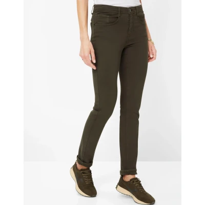 Abbildung von BRAX Style MARY Jeans Slim Fit, Damen, Größe: 40xR, Dark khaki