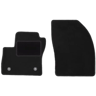 Abbildung von Wielganizator Automatte Passend für Ford C MAX MK2 Minivan 2011 2015 Velours Autozubehör Auto Fußmatten Fußmatte 2 teilig schwarz