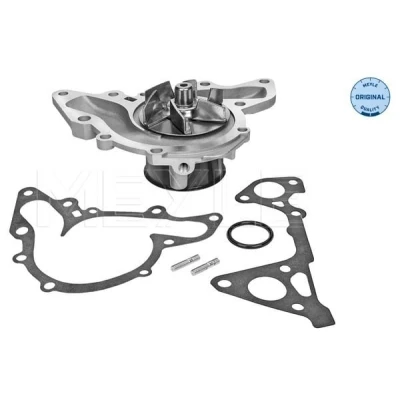 Abbildung von MEYLE 32 13 097 0007 Wasserpumpe mit Dichtung ORIGINAL Quality für Zahnriementrieb MITSUBISHI: PAJERO 2, Galant 6, 6 Kombi