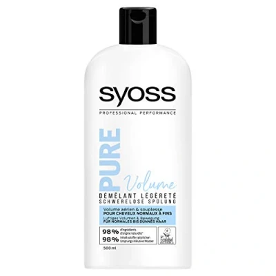 Abbildung von SYOSS After Shampoo Pure Volume für normales bis feines Haar 500 ml