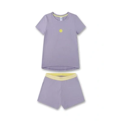 Abbildung von Sanetta Short UNI Motif Nachtwäsche Set für Kinder, Größe: 140, Lilie