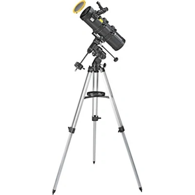 Abbildung von BRESSER Teleskop Spica 130/1000 EQ3 Spiegelteleskop mit Smartphone Adapter &amp; Sonnenfilter