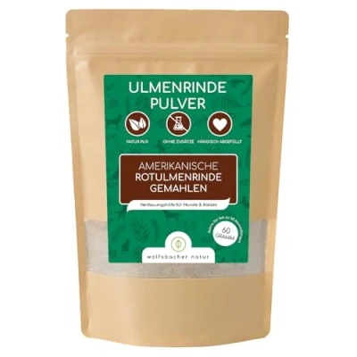 Abbildung von Wolfsbacher Natur Ulmenrinde Pulver 60 g