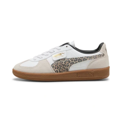 Abbildung von Puma Palermo LEO Unisex Sneaker low, Größe: 44.5, White/vapor gray Leder