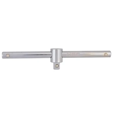 Abbildung von NEO TOOLS 08 256 Vierkant Steckgriff 110 6,3 (1/4&quot;) Chrom Vanadium Stahl
