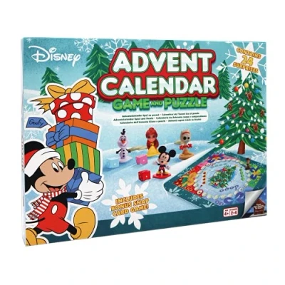 Abbildung von ASS Altenburger Adventskalender Disney Game &amp; Puzzle, mit Spielen und Figuren