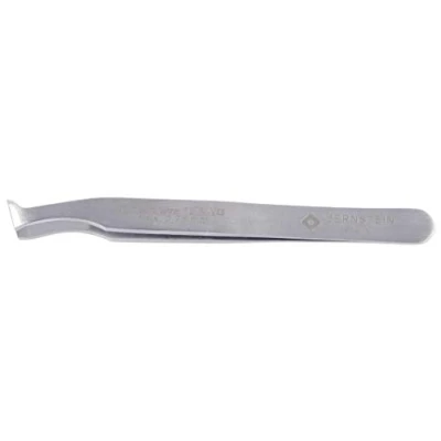Abbildung von BERNSTEIN Schneidpinzette (schräg) 115 mm Form 15 AGW Carbonstahl