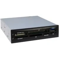 Abbildung von Inter Tech 88884054 AC Cardreader CI 01 BK, 3,5&quot; intern, USB 3.0