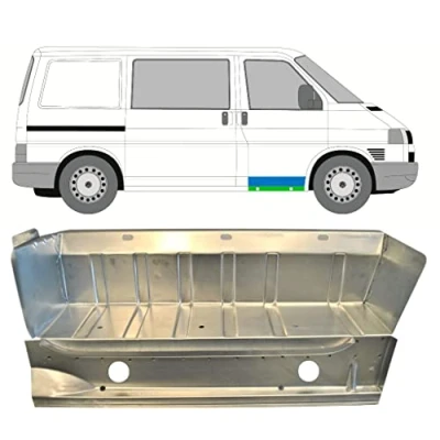 Abbildung von Für Vw T4 1990 2003 Einstiegsbleche Innen Schweller Reparaturblech/Rechts