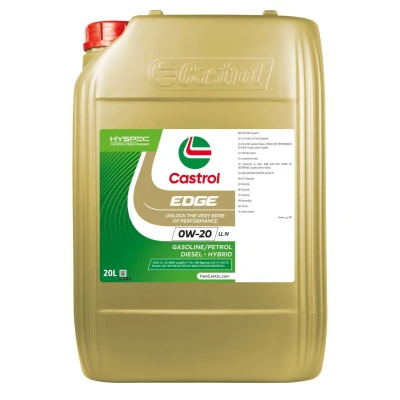 Abbildung von Castrol EDGE LL IV 0W 20 20l Motoröl 15B1B4 VOLKSWAGEN: Golf 7 Schrägheck, Polo V Variant, AUDI: A6 C7 Avant, A3 Sportback