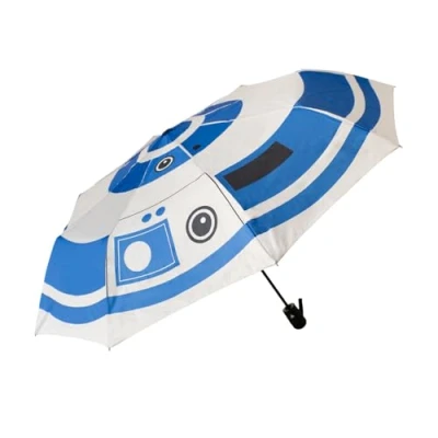 Abbildung von Grupo Erik Taschen Regenschirm Automatik Star Wars im Wunderland Klein Kinder und Erwachsene Taschenschirm Offizieller Merch