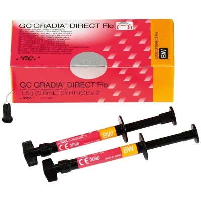 Abbildung von Gradia direct flo Spritze BW 2 x 1,5 g