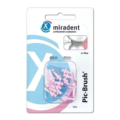 Abbildung von Pic Brush Ersatzbürsten 6er pink xx fine 6 Bürsten