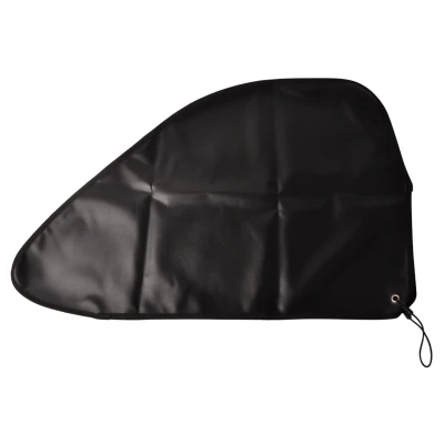 Abbildung von Schwarze Deichselabdeckung 87x55 cm PU Material inklusive Gummizug Cantonal Anhängershop