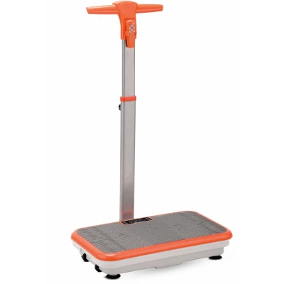 Abbildung von MediaShop Vibrationsplatte &quot;VIBROSHAPER&quot;, 3 Intensitätsstufen, (Set, mit Trainingsbändern), abnehmbarer Haltestange