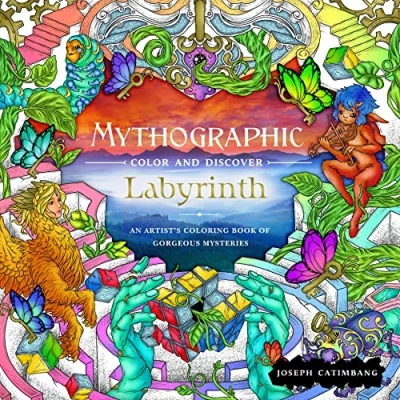 Abbildung von Mythographic Color and Discover Labyrinth: An Artist’s Coloring Book of Gorgeous Mysteries