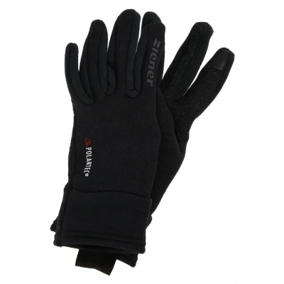 Abbildung von Ziener Idiwool Touch Glove Multisport Fingerhandschuh, Damen, Größe: 9.5, Black
