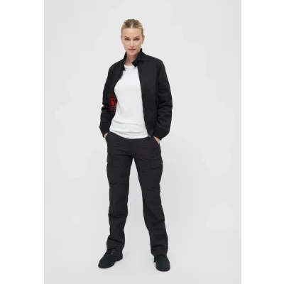 Abbildung von Brandit Longsleeve Übergangsjacke, Damen, Größe: Large, Black