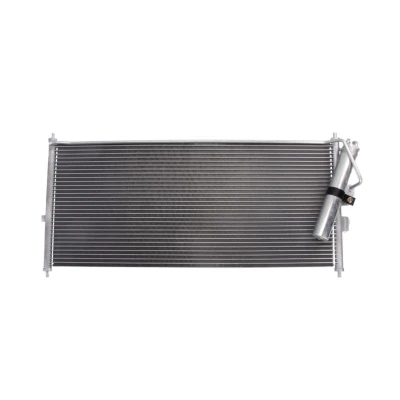 Abbildung von THERMOTEC KTT110455 Klimakondensator mit Trockner 680 305 16 NISSAN: Almera II Schrägheck, Primera Hatchback, Kombi
