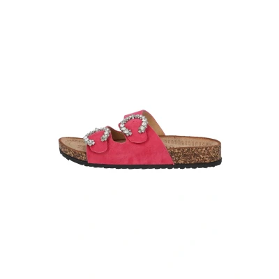 Abbildung von Palado by Sila Sahin Pantolette flach, Damen, Größe: 37, Fuchsia Schuhe