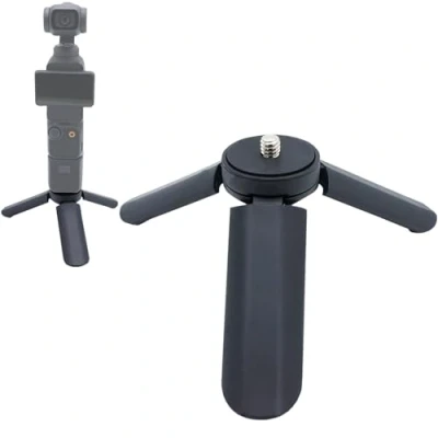 Abbildung von Buziba Mini Stativ, Kamerastativ, Desktop Tischständer für DJI Osmo Pocket 3 Handheld Gimbal Kamera Griff Stabilisator