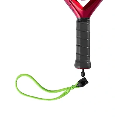 Abbildung von Wilson Schlaufe für Padel Schläger, Double Braid Cinch Zipcord, Doppelte Flechtung, Austauschbar, Grün