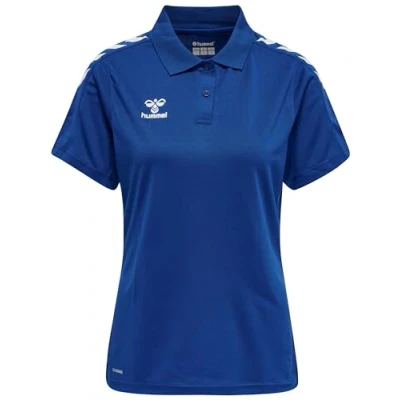 Abbildung von Hummel Hmlcore XK Functional Poloshirt, Damen, Größe: XXL, True blue