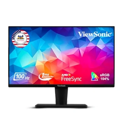 Abbildung von ViewSonic VA2215 H 54,4 cm (22 Zoll) Büro Monitor (Full HD, HDMI, VGA, Adaptive Sync, ViewMode, Eye Care, Eco Mode) Schwarz