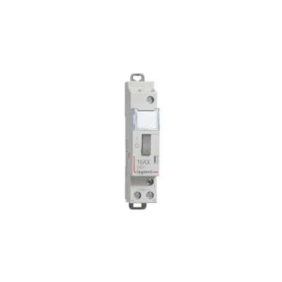 Abbildung von Legrand LEG412408 Impulsschalter 1 polig 16 A 250 V., grau