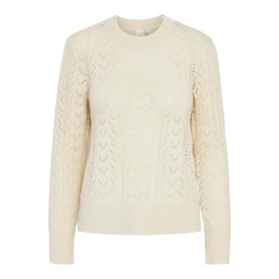 Abbildung von YAS Yastella Strickpullover, Damen, Größe: Small, Birch