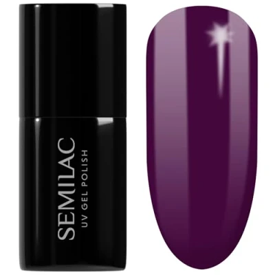Abbildung von Semilac UV Nagellack 015 Plum 7ml Kollektion Allure