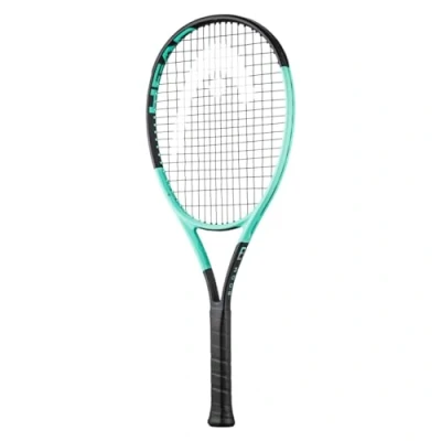 Abbildung von HEAD Unisex Youth Boom Jr.25 2024 Tennisschläger, Schwarz/Mint, 8 10 Jahre
