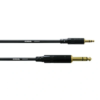 Abbildung von CORDIAL Kabel AUDIO stereo minijack/jack 1,5 m Essentials Mini Jack