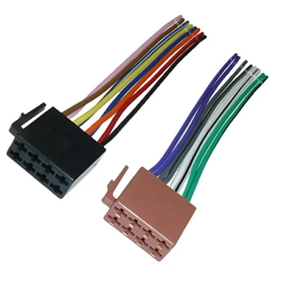 Abbildung von Adapter Universe Auto Radio Kabel Stecker DIN ISO 16 Pin Strom Lautsprecher KFZ