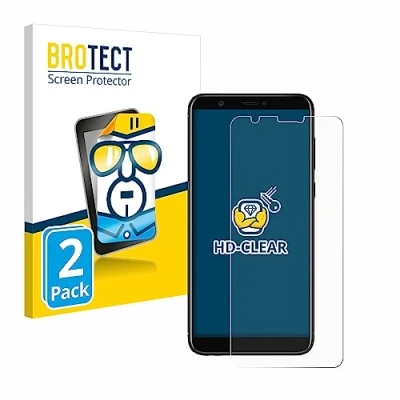 Abbildung von BROTECT (2 Stück Schutzfolie für Huawei P smart 2018 Displayschutz Folie Ultra Klar