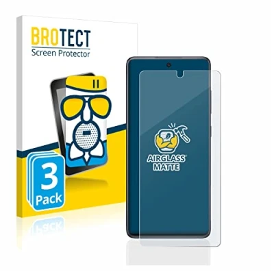 Abbildung von BROTECT Entspiegelungs Schutzglas für Samsung Galaxy S20 FE / 5G (3 Stück) Schutz Folie Panzerfolie Glas Matt [Kratzfest 9H, Anti Reflex]