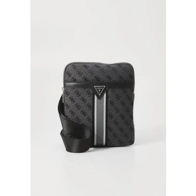 Abbildung von Guess Milano Crossbody FLAT Umhängetasche, Herren, Größe: One Size, Coal/black