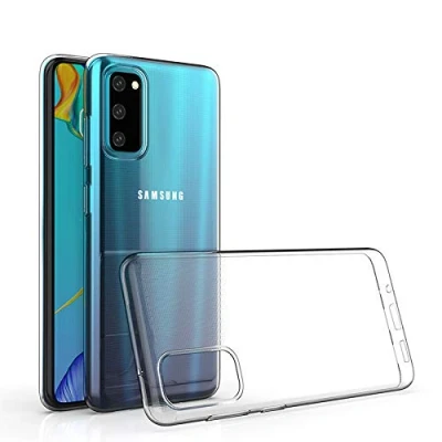 Abbildung von CoverKingz Handyhülle für Samsung Galaxy S20 [6,2 Zoll] Silikonhülle Soft Case Bumper Durchsichtig Handy Hülle Slim Cover Transparent