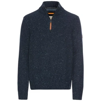 Abbildung von camel active Troyer Strickpullover, Herren, Größe: Small, Night blue