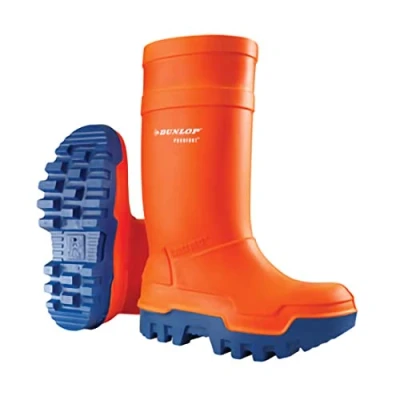 Abbildung von Dunlop Protective Footwear Purofort Thermo+ full safety Unisex Erwachsene Gummistiefel, Orange 47 EU