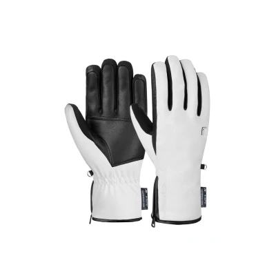 Abbildung von Reusch Tiffany RTEX XT Fingerhandschuh, Größe: 8, White black