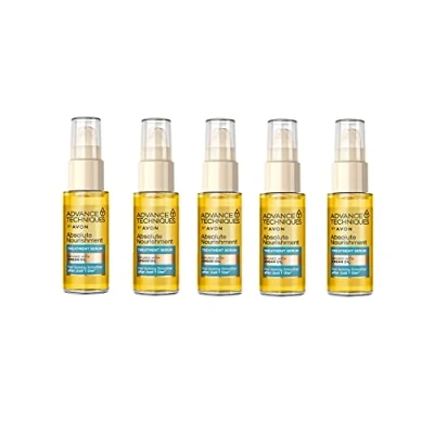 Abbildung von Avon Advance Techniques 360 Nourishment Marokkanisches Arganöl Leave In Behandlung, 5 Stück