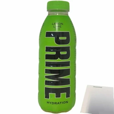 Abbildung von Prime Hydration Sportdrink Lemon Lime Flavour (500ml Flasche) inkl Pfand + usy Block